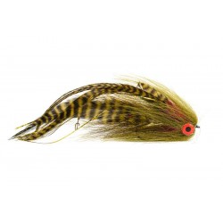 Streamer brochet Bauer Pike Deceiver dirty perch for WT