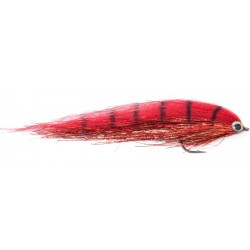 Streamer brochet red predator