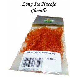 Long Ice Hackle Chenille Fly Scene