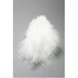 Longues plumes de marabou